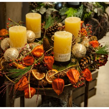 Adventkranz Landhaus