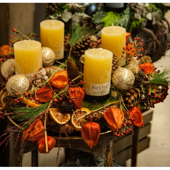 Adventkranz Landhaus