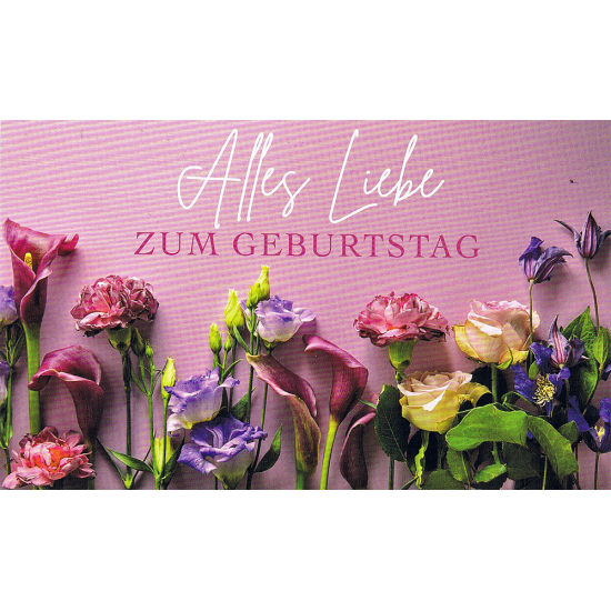 Zum Geburtstag alles Gute!