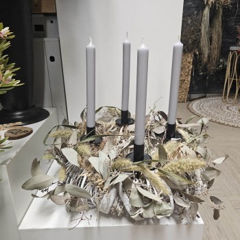 Adventkranz Winterland