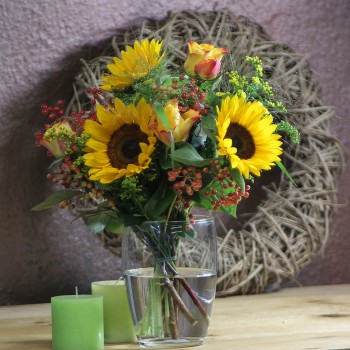 Strauß Sonnenschein